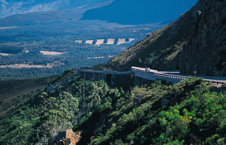 Du toits kloofin sola Du toits kloof pass, Etelä-Afrikka