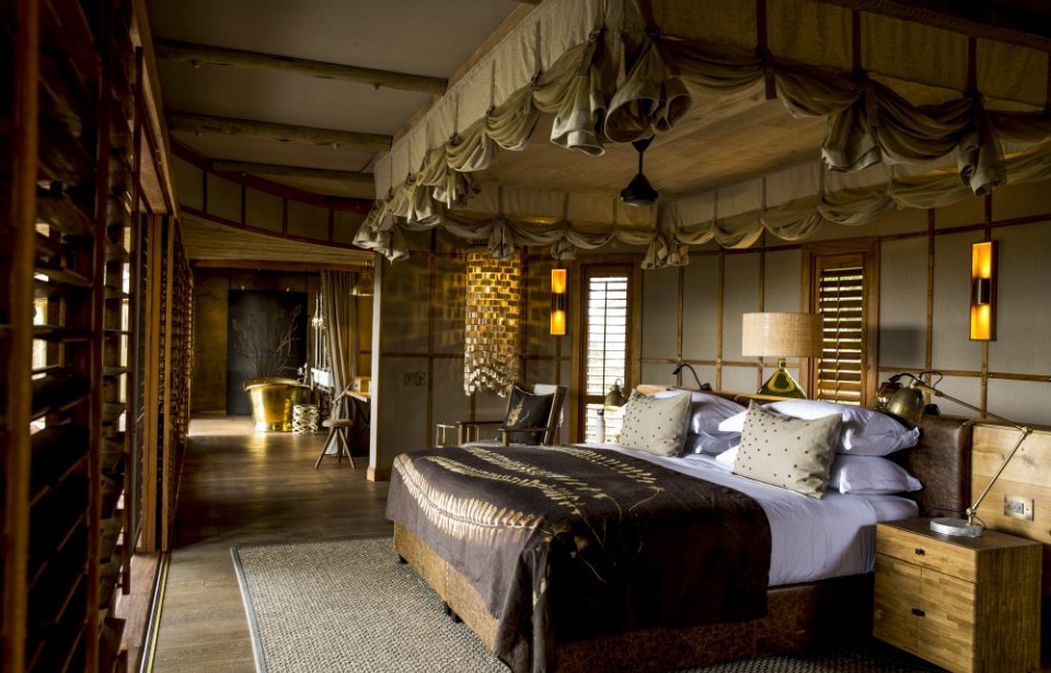 Botswana, luksusteltta Botswana, luksusteltta