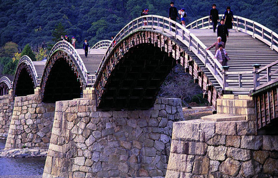 Kintaikyo silta, Hiroshima Kintaikyo silta, Hiroshima