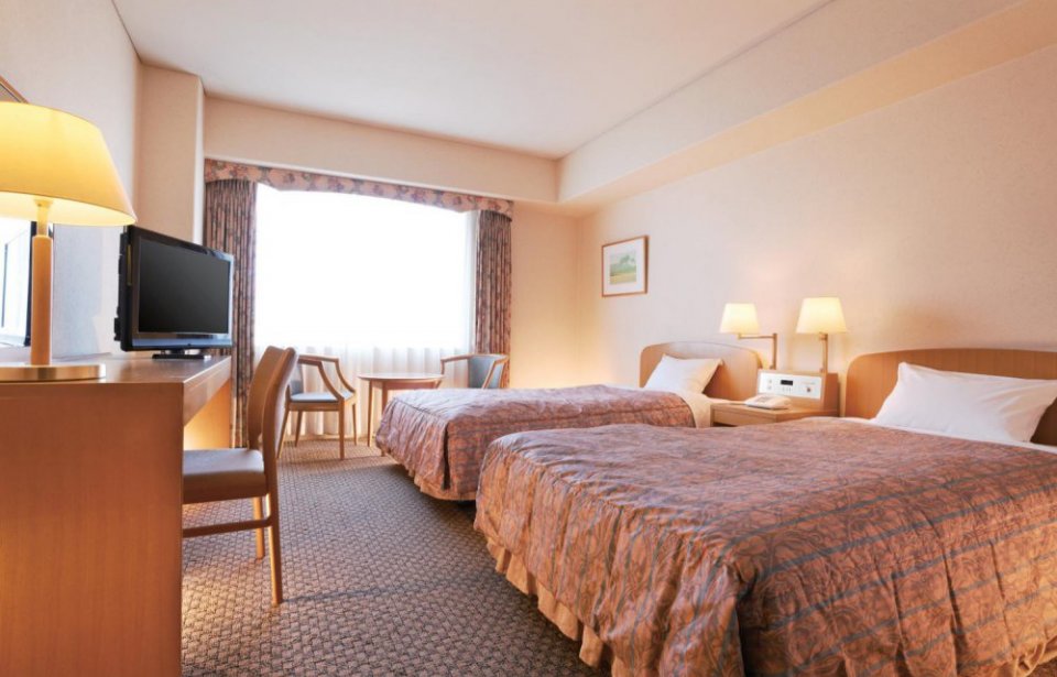 Standard twin room, New Miyako Hotel Standard twin room, New Miyako Hotel, Kioto