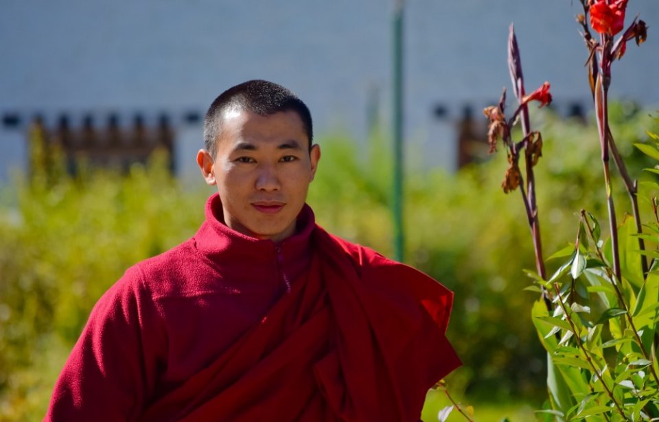 Munkki Bhutanissa Bhutan