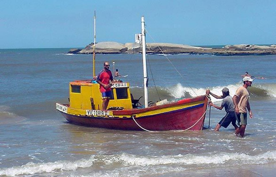 Kalastajia Uruguayssa Uruguay