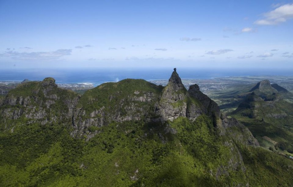 Vuortenhuippuja Mauritiukselta Mauritius