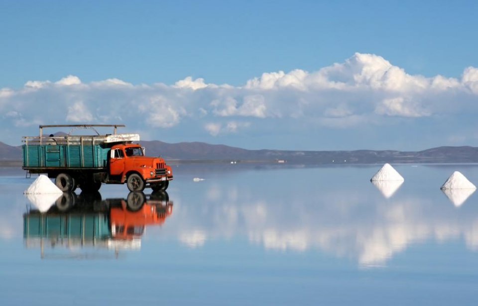 Uyunin suola-aavikko Bolivia