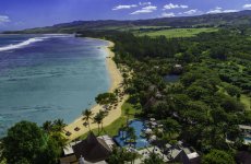 Shanti Maurice aerial beach