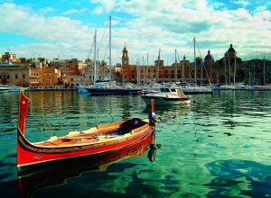 Malta perinteinen vene Luzzu