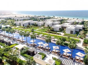 Al Zorah beach resort view