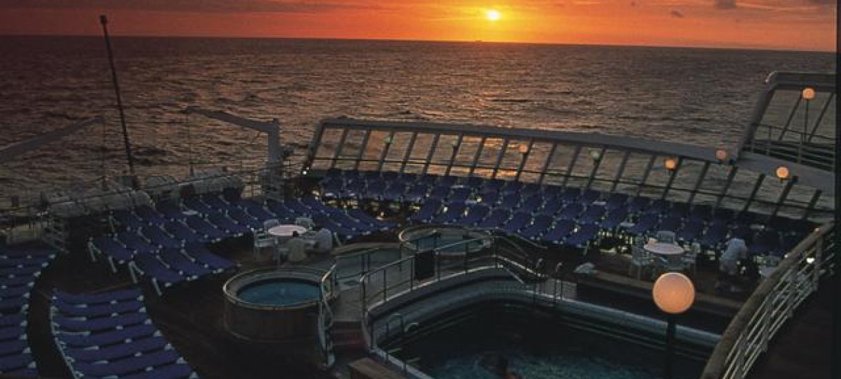 Auringonlasku kannella, Cunard