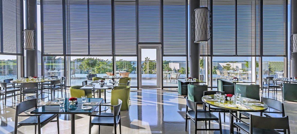 Al Zorah beach resort vinesse restaurant