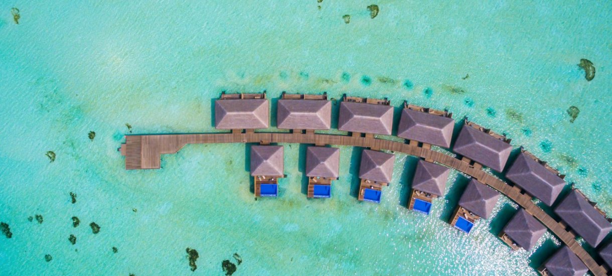 Cocoon Maldives lagoon suites pool