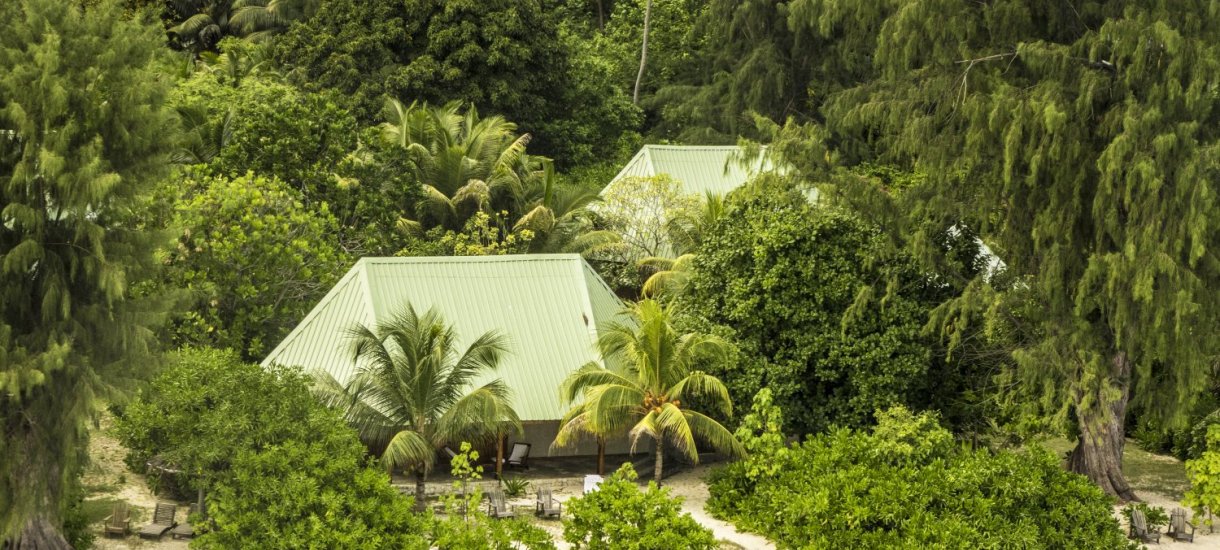 Denis Private Island cottages