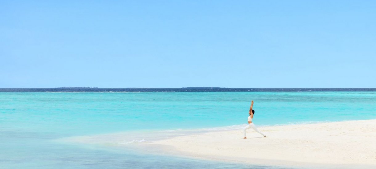 Heritance Aarah beach yoga