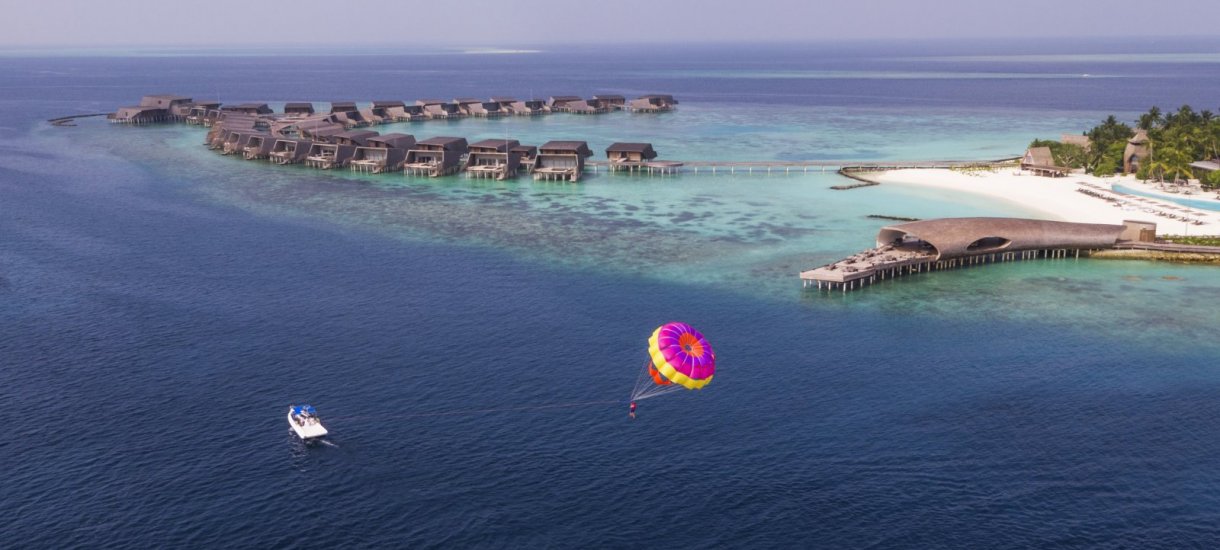 St. Regis Vommuli Resort aerial