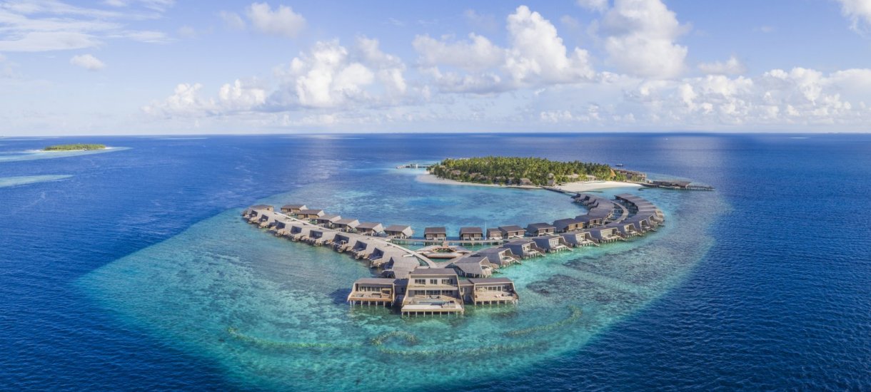 St. Regis Vommuli Resort aerieal