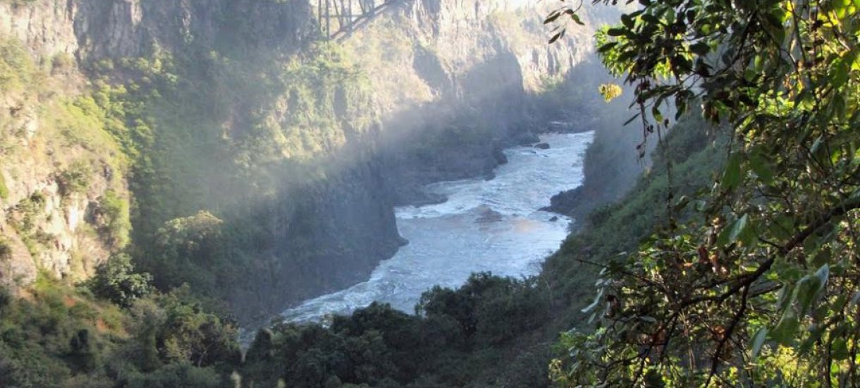 Victoria falls, Zimbabwe, Sambia