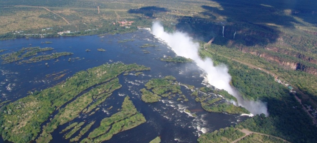 Victoria falls, Zimbabwe, Sambia